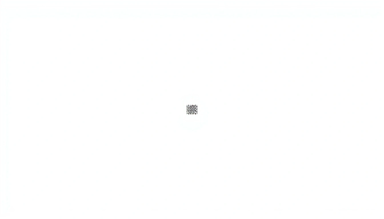 Dead pixel visible on a white screen during a diagnostic test