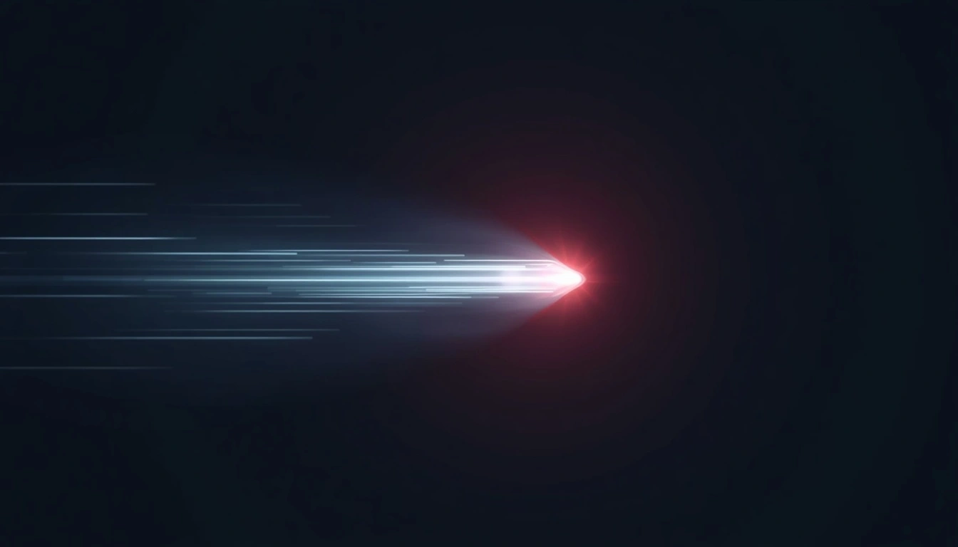 Screen Medic ghosting test in action showing motion blur on a monitor